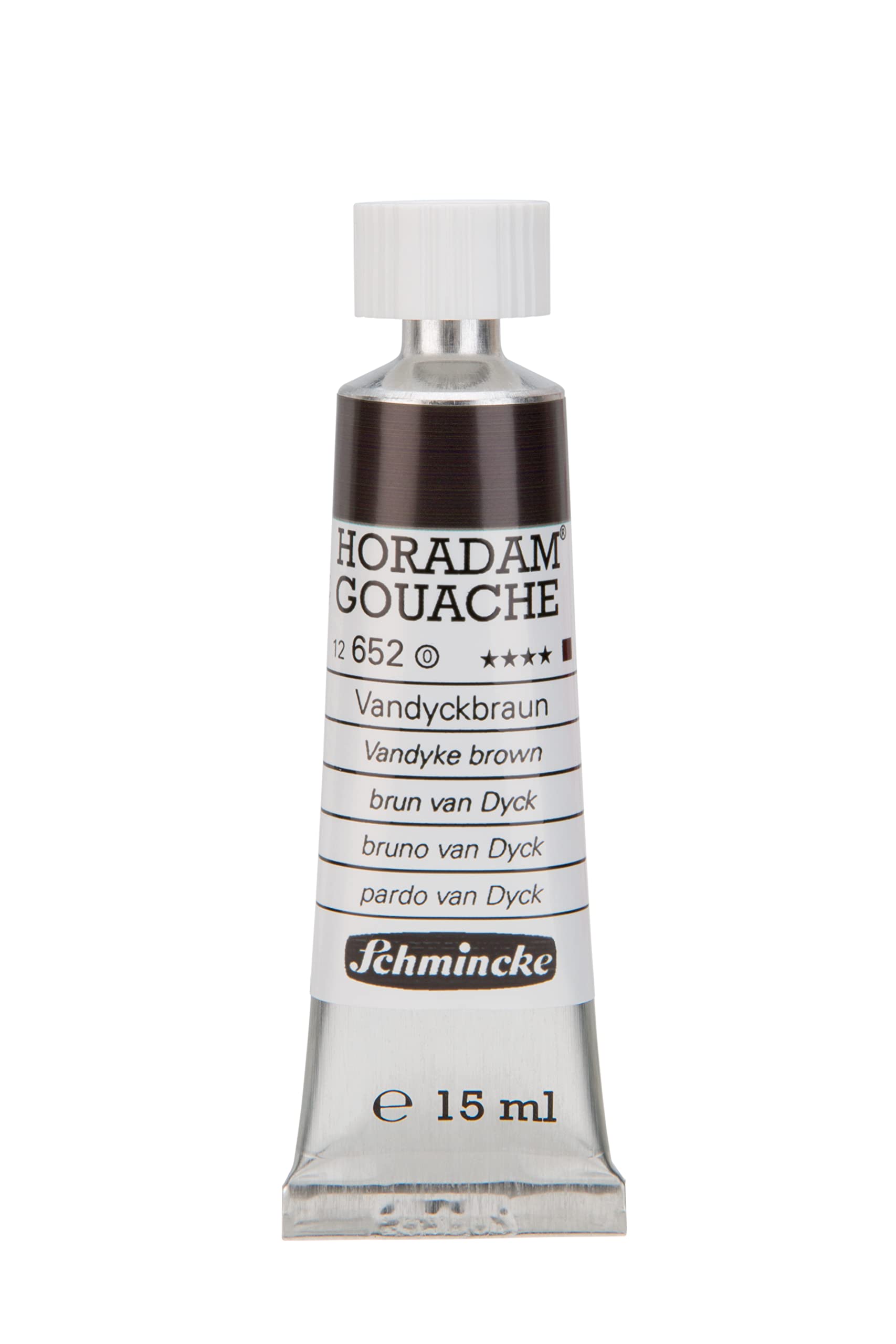 Schmincke horadam gouache 15ml series 0 vandycke brown