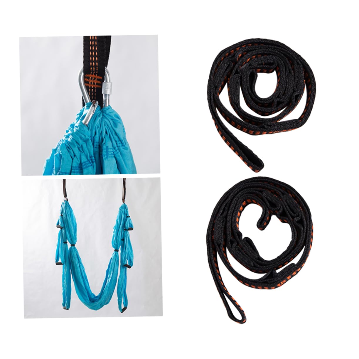 BCOATH 2pcs Tree Hanging Straps Waist Belt Hammock