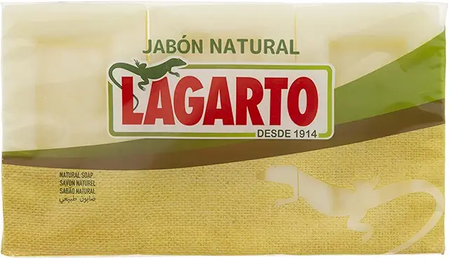 Lagarto Natural Soap 3-Pack: 200g Each | Sunlight Zeep for Laundry Care