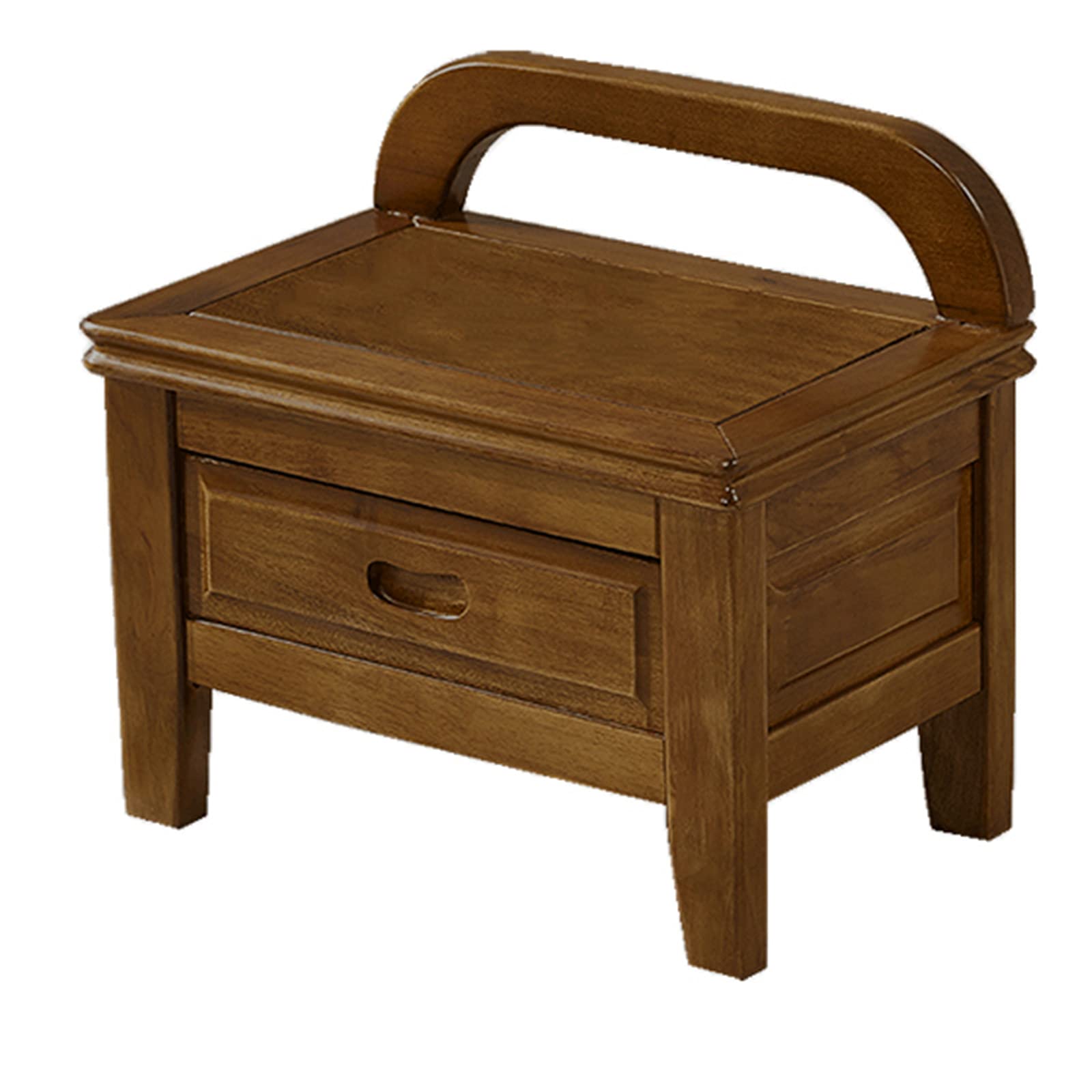 Repose-pieds de rangement sous le bureau en bois massif pour soulager vos jambes au quotidien
