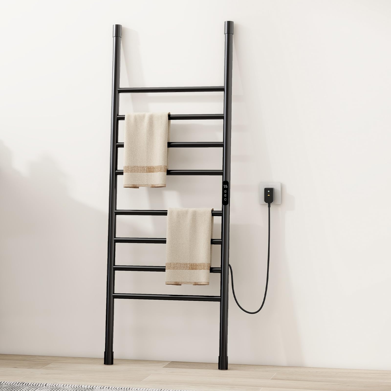 Tappetino Riscaldante Elettrico Piedi 55W Con 7 Livelli E Interruttore A Pedale - Ultra Sottile, Impermeabile, Antiscivolo - 2