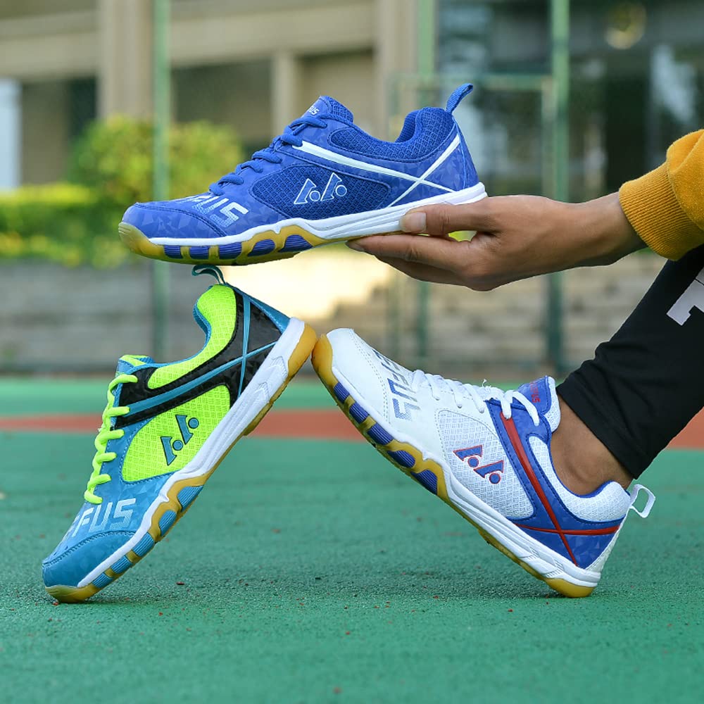 Scarpe da Ping Pong Unisex estive Traspiranti Antiscivolo Resistenti all'Usura