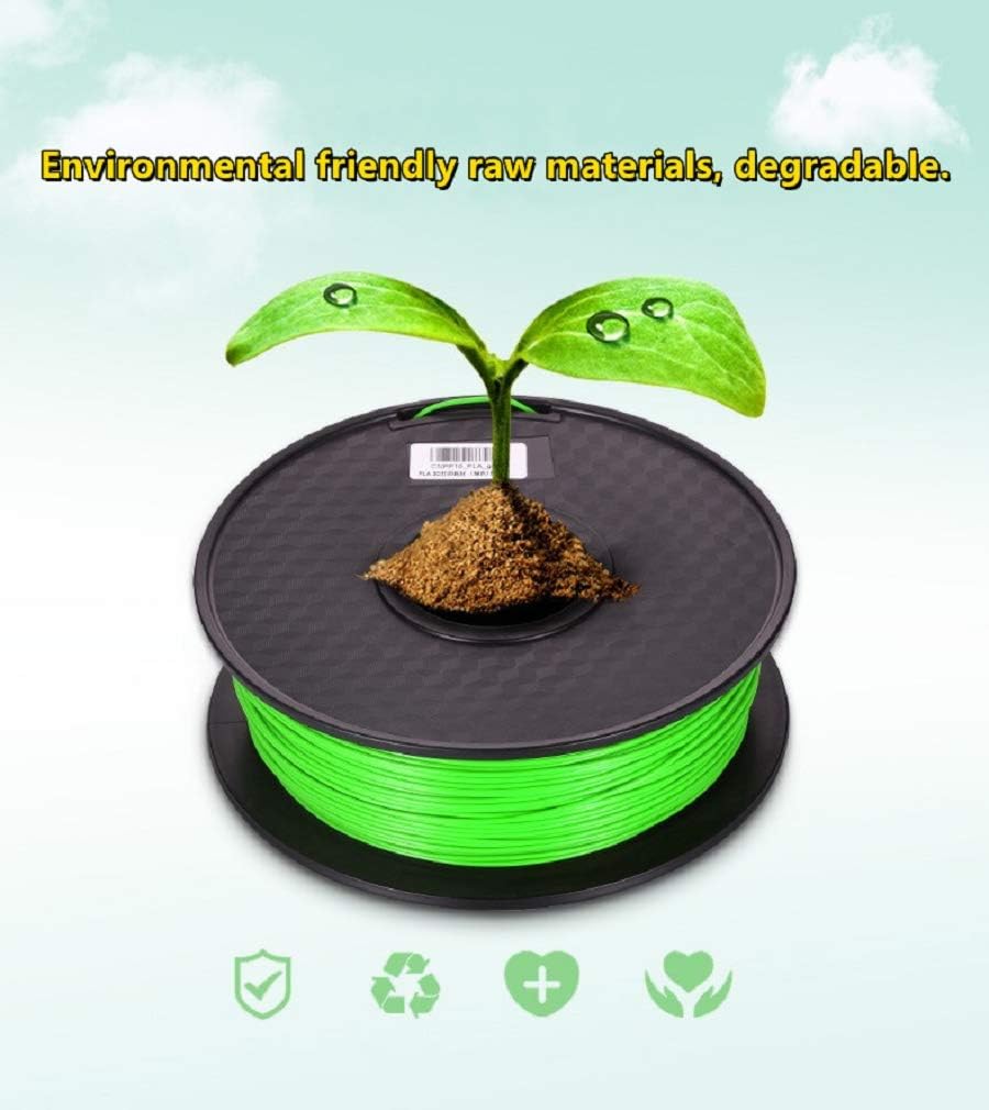 AhGuwa 3D Pen Refills PLA Filament 1.75 mm, 20 Colours 17 Feet, Total