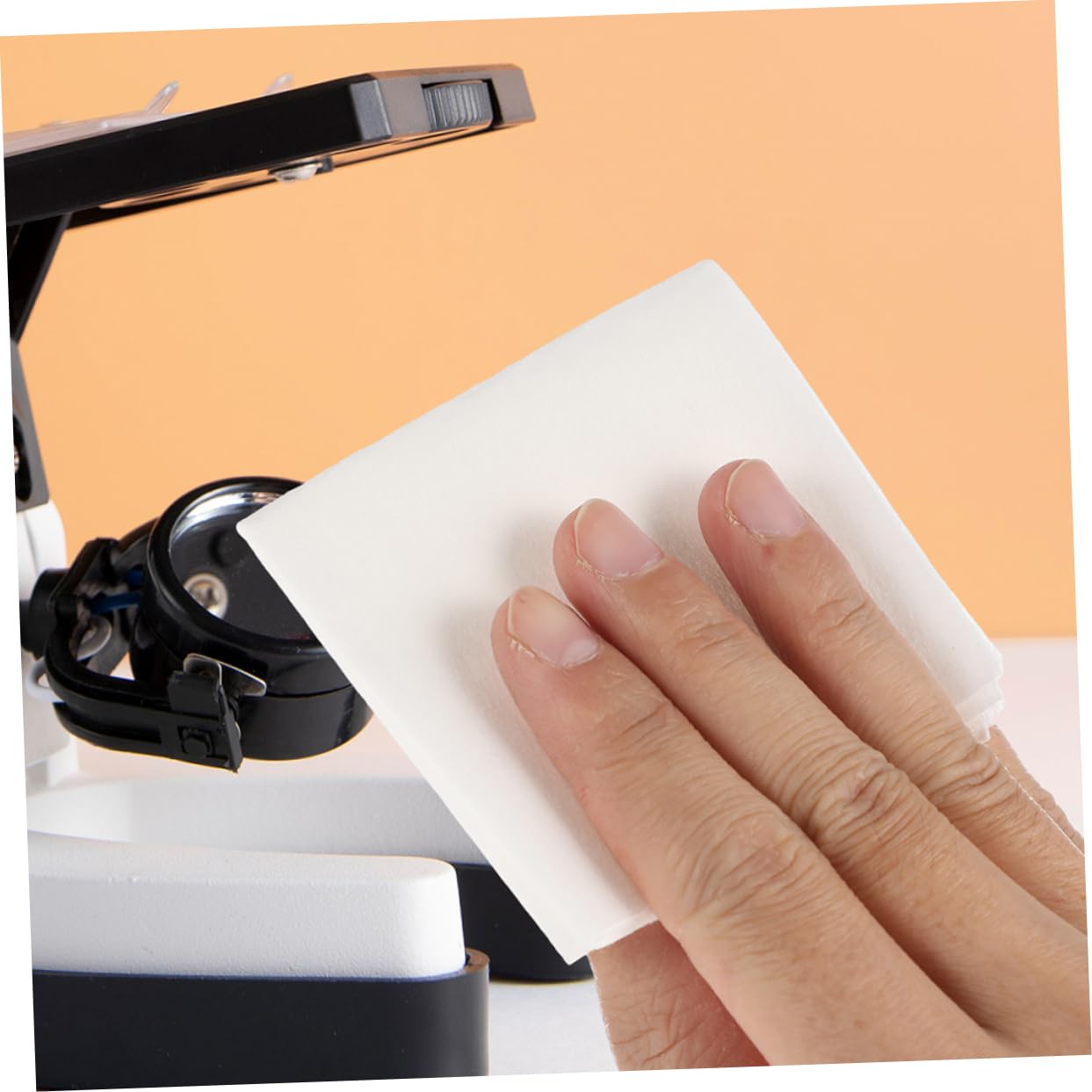 VALICLUD 1200 Piezas Toallitas Para Salas white Sin Pelusa Toallitas Para Limpieza De Lentes Para Dispositivos Electrónicos Para Gafas Laboratorio