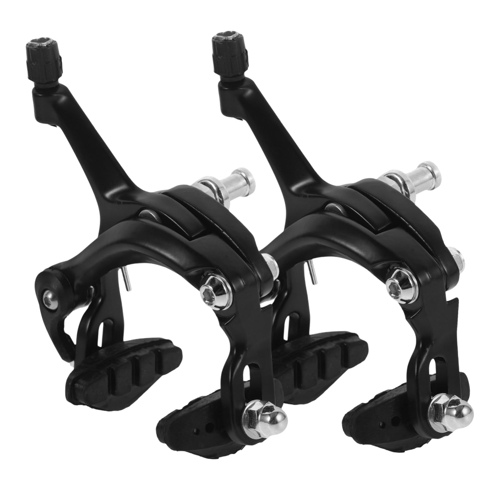 Toddmomy 1pair Aluminum Alloy Bike Brake Calipers for Road Mountain Professional Front and Rear Brakes Quiet Performance Compatible Models