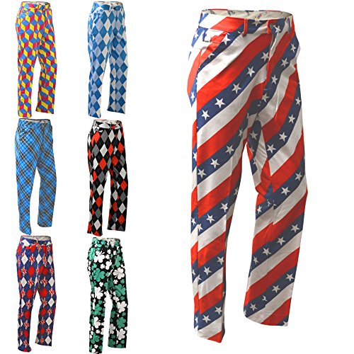 Royal & Awesome Men's Golf Pants