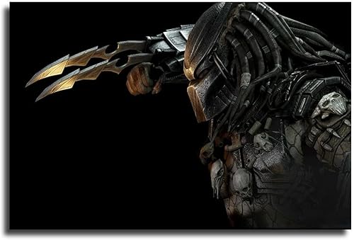 ZZHIY Póster de The Predator Vs Alien, pintura decorativa, lienzo, arte de pared, para sala de estar, dormitorio, 12 x 18 pulgadas (11.8 x 17.7 in) disponible en Yaxa Venezuela