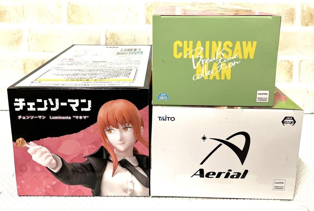 Amazon.co.jp: チェンソーマン フィギュア - マキマパワー - 3点セット
