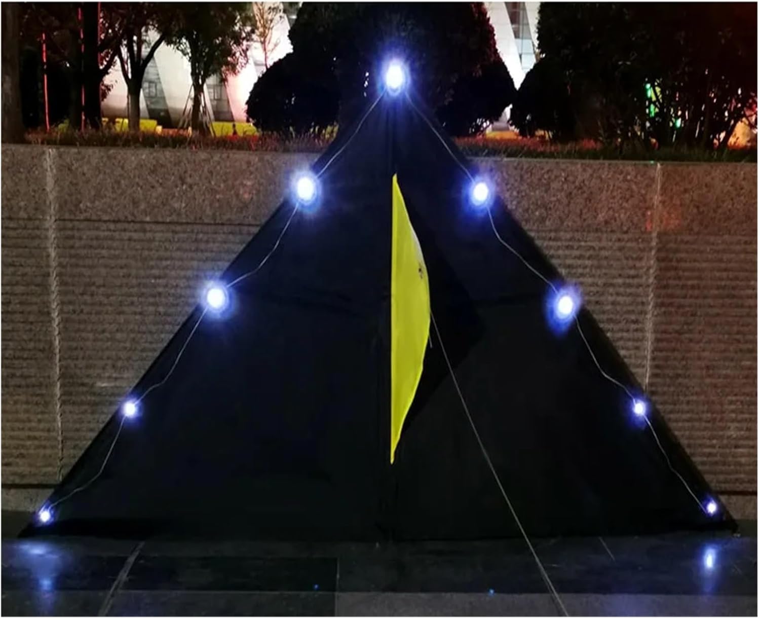 Outdoor Fun Sports New 2m Power Delta LED Kite with Handle and Line Good Flying