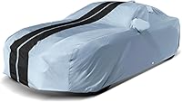 Vista 10 de Coverland Premium Plus - Funda impermeable para auto para todo tipo de clima, protección contra la lluvia, nieve y rayos UV para Mustang, Camaro