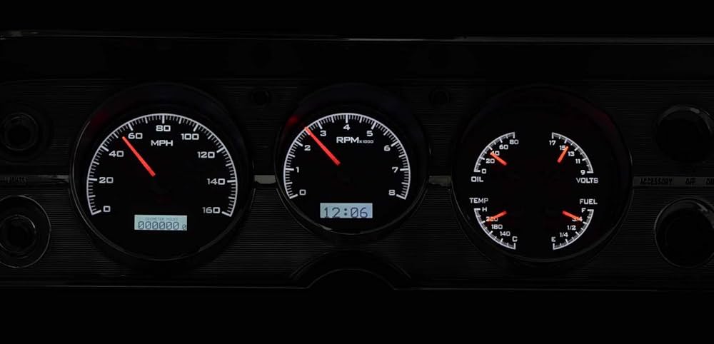 Amazon.com: Dakota Digital 64 65 Chevy Chevelle El Camino Analog