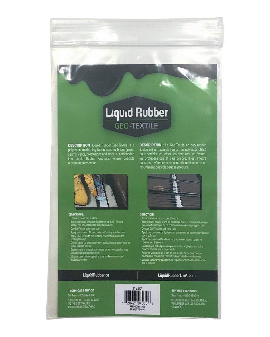 Buy Liquid Rubber GeoTextile Use on Seams and Joints to Fix Leaks, Repair and Restore, Easy