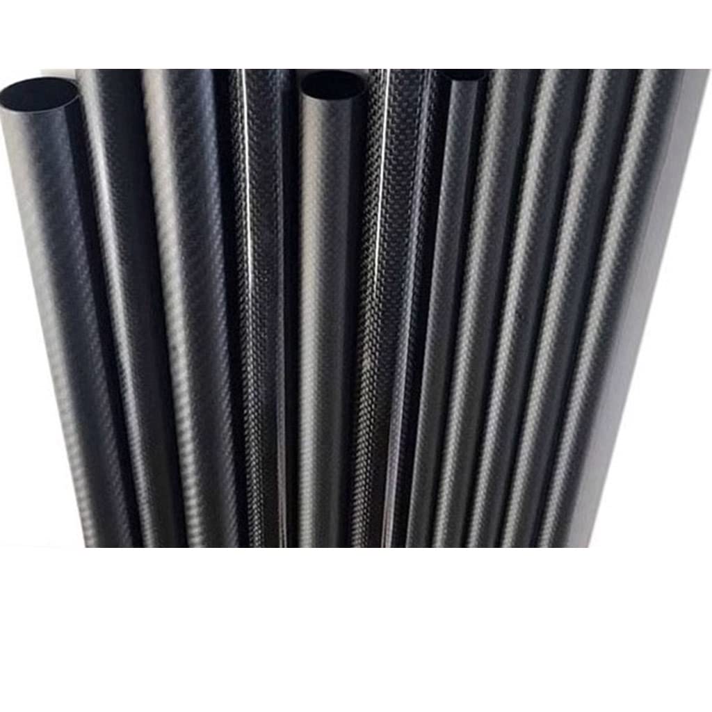 3K Carbon Fiber Tube 5 6 7 8 10 12 14 15 16 18 20mm High Strength Carbon Tube Length 1000mm For Plant Protection Machine Arm, 1pcs (Color : Twill gloss, Size : 12x10x1000mm 1pcs)