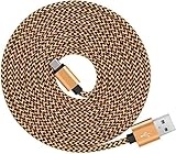 Compatibilité universelle: Ces câbles USB-Micro USB prennent en charge la plupart des tablettes Android, téléphones Windows et téléphones portables avec un port Micro-USB. Compatible avec Samsung Note 1/2/4/5, Galaxy S3/S4/S6/S7/S7 Edge, Nokia Lumia, LG, Kindle, PS4 et plus encore.