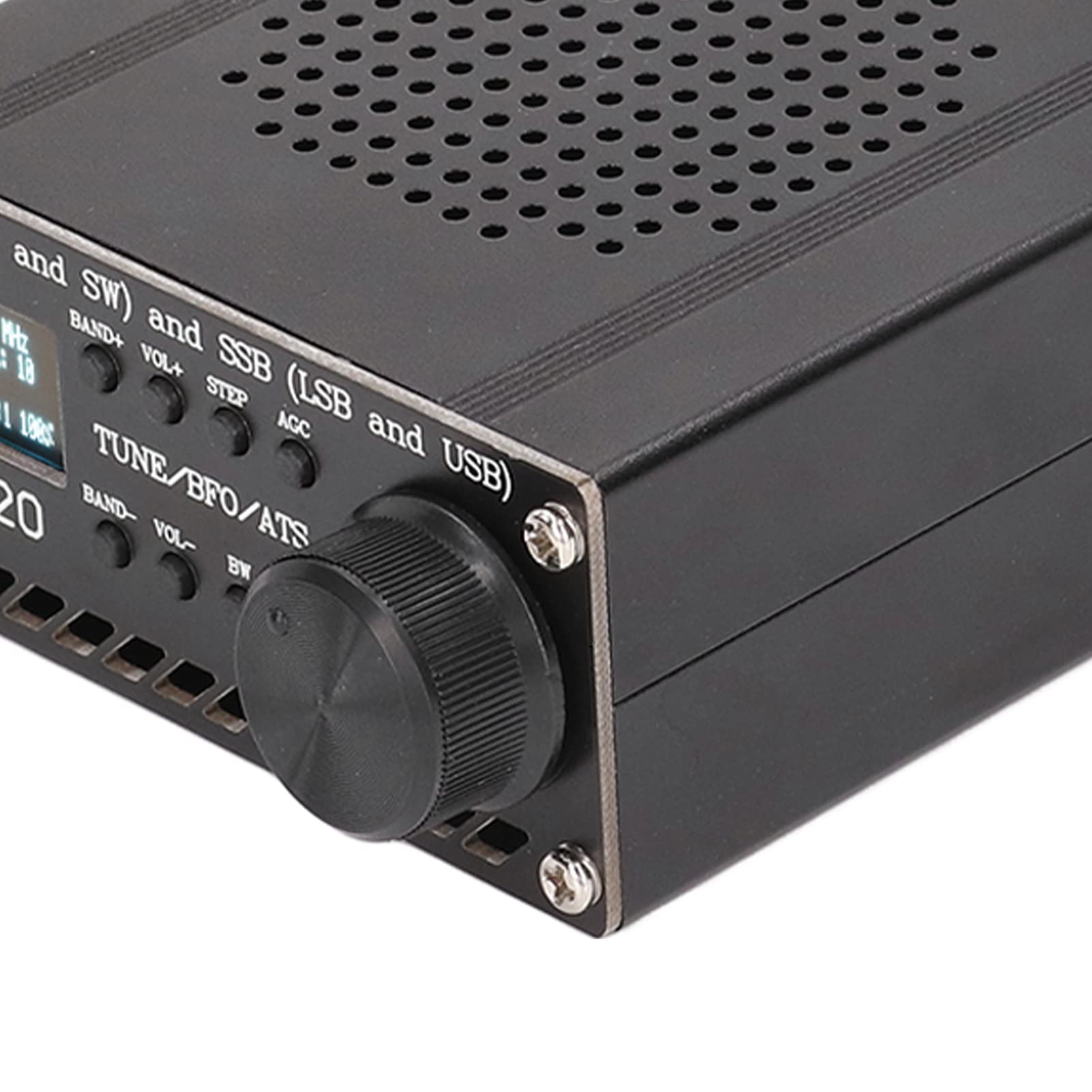 ATS 20 SI4732 Vollband-Funkempfänger Radios Kurzwellenempfänger AM FM MW SW SSB LSB USB-Scanner Tragbar mit Antenne Tragbares Radio Stereoradio für Outdoor-Aktivitäten