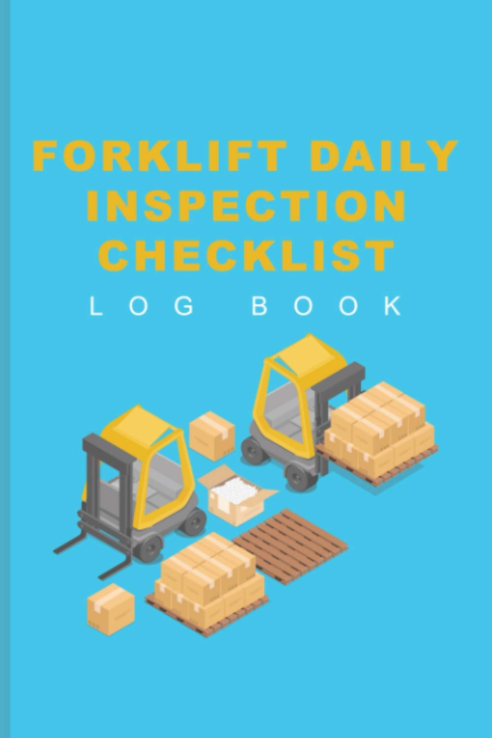 Buy Forklift Daily Inspection Checklist Log Book Forklift Checklist
