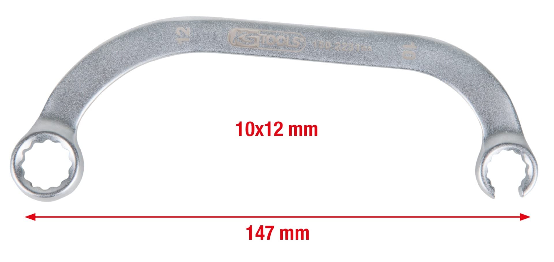KS Tools 150.2231 Specjalny klucz do turbosprężarki dla VAG, 10 x 12 mm