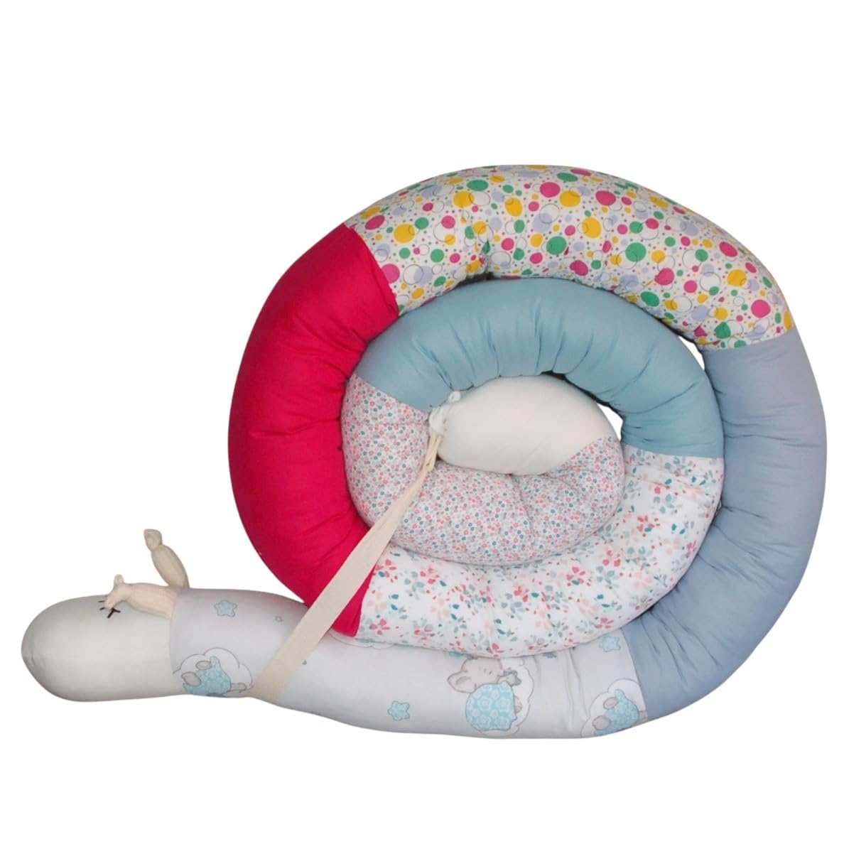 Generisch Bettschnecke, Bettschlange XXL (Motiv Meereswelt) Länge 250cm***personalierbar**Seitenschläferkissen