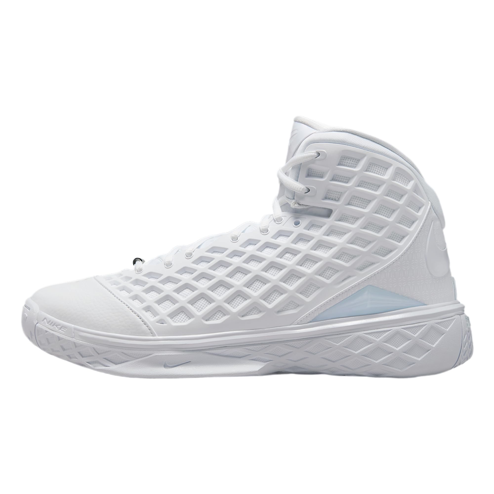 Kobe III Pro Basketball Shoes (White/White/White)