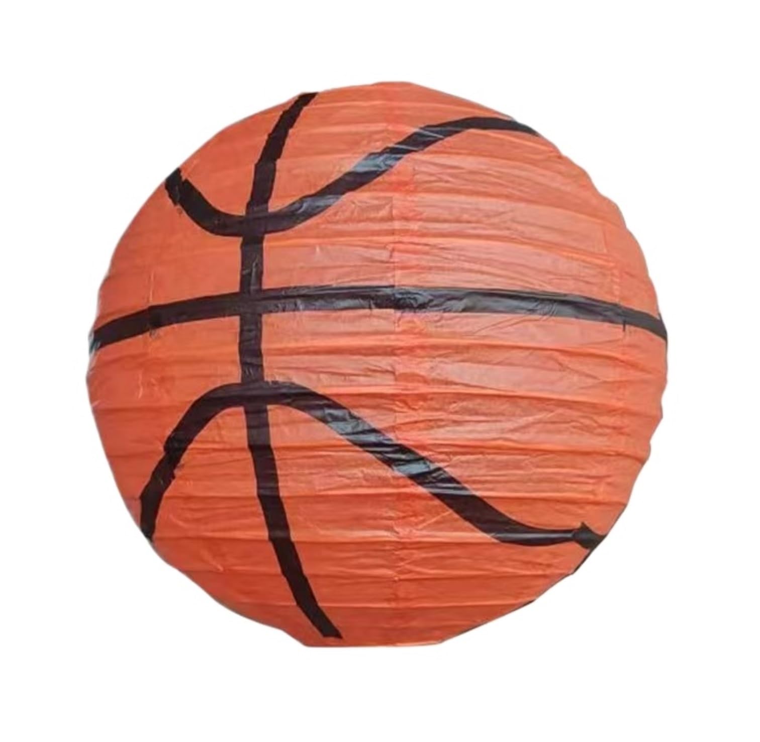 Papierowe Lampiony Zestaw 12 Papierowych Lampionów Do Koszykówki Na Urodziny W Stylu Sportów Stołowych Dekoracje Imprezę(25cm)