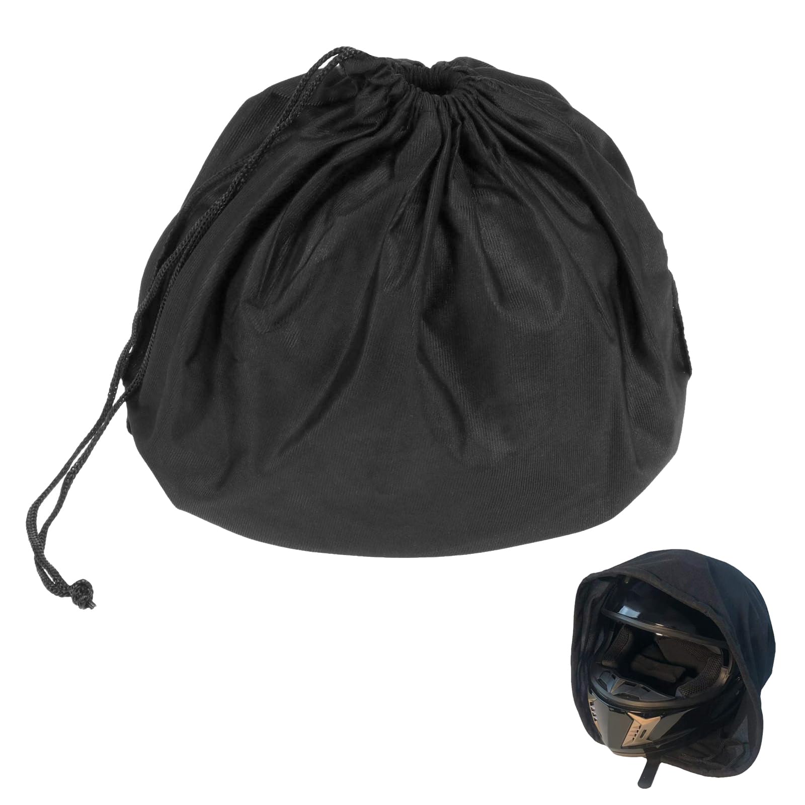 Helweet Helmtasche, Helmbeutel, Helmsack, Motorradhelm Tasche, Sporttasche für Motorradhelm, Tragetasche für Motorradhelm, Helmbeutel mit Kordelzug, Fahrradhelme Tasche, Für Fahrradhelme, 52 x 46 cm