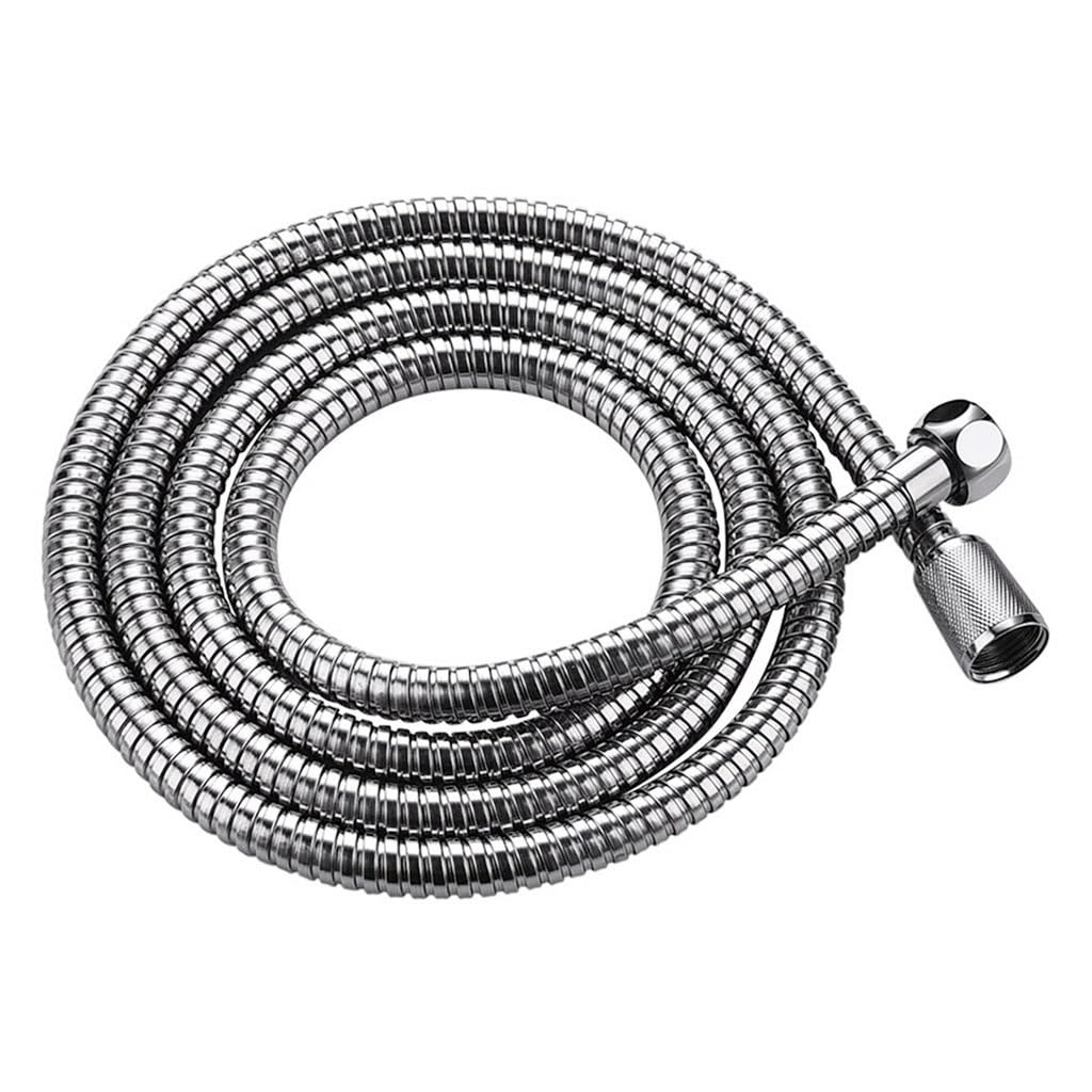 Tubo de ducha antitorsión, Manguera de acero inoxidable a prueba de explosiones con cifrado y tubo de resorte for baño.(1.5m)