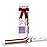 Conair Double Ceramic 1 -Inch Long Barrel Curling Iron, 1 -Inch Barrel Creates Soft Waves, Hair Waver for Use on Medium & Long Hair, White/Rose Gold