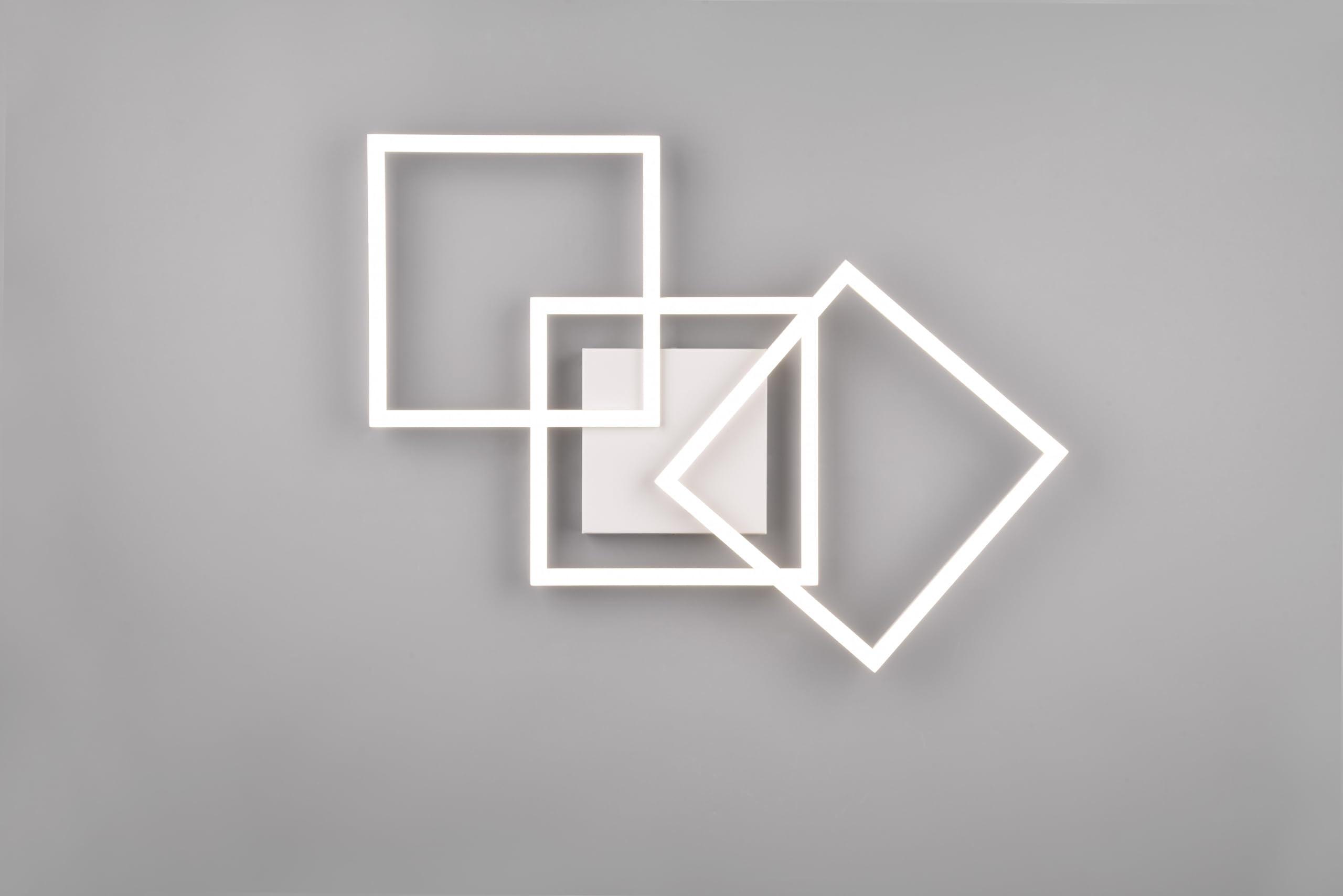 Reality LED - Lampada da soffitto Trail R64493131, in metallo bianco opaco, con LED, 31 Watt