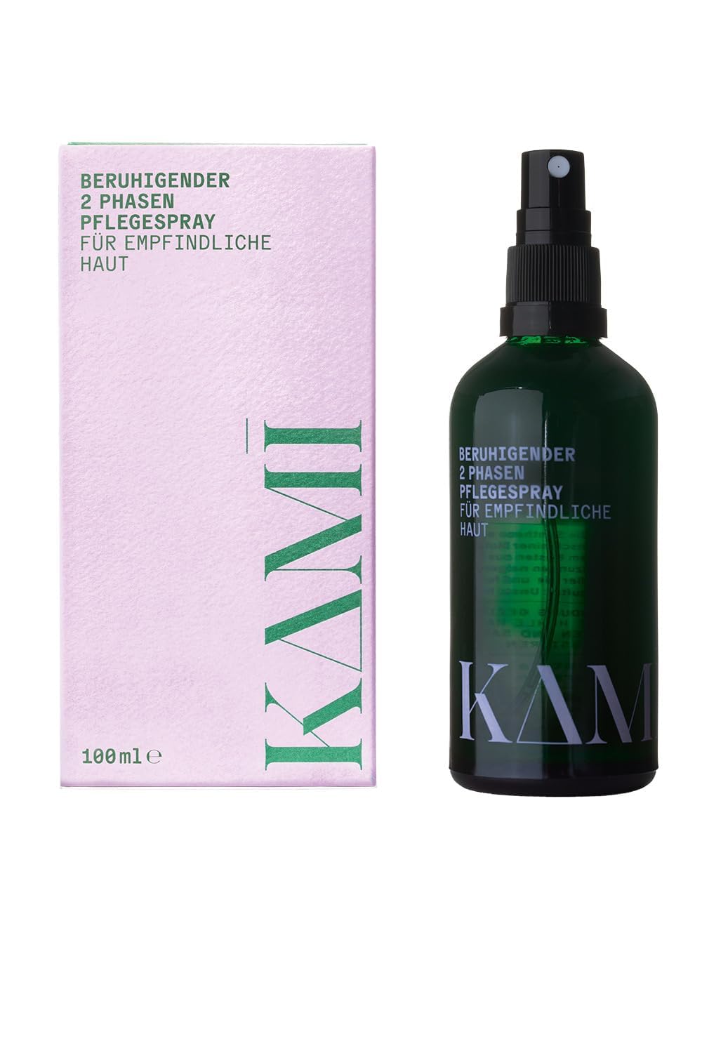 KAMI 2-Phasen-Pflegespray mit Bio-Aloe Vera 100ml - für trockene, zu Juckreiz neigende Haut - After Sun, juckende Kopfhaut