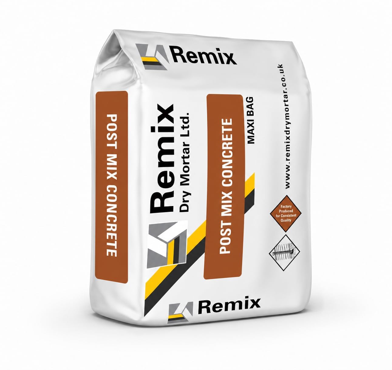 Rapid Post Mix Cement Concrete Fence Post Quick Set No Mixing 20KG Gate Post