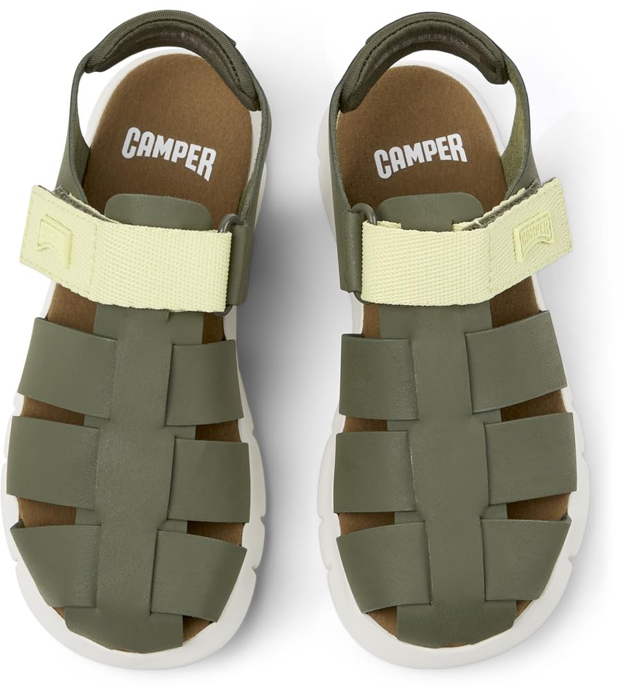 Camper Ragazzo Oruga K800242 Sandalo con flangia a T