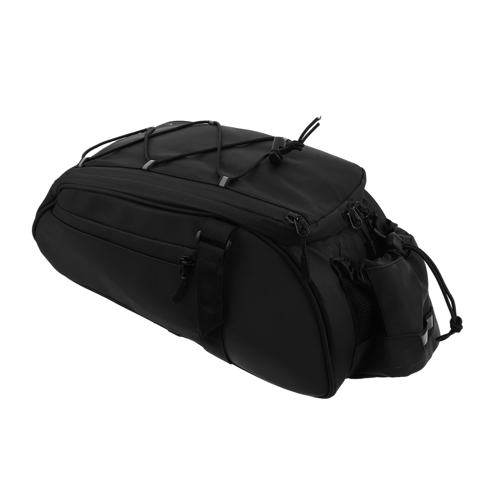 Borsa Posteriore per Bicicletta da Grande capacità per Zaino da Sella e Borsa da Rastrelliera Compatibile con Portapacchi Mountain Bike Antivento e Stabile per Ciclismo e Spesa