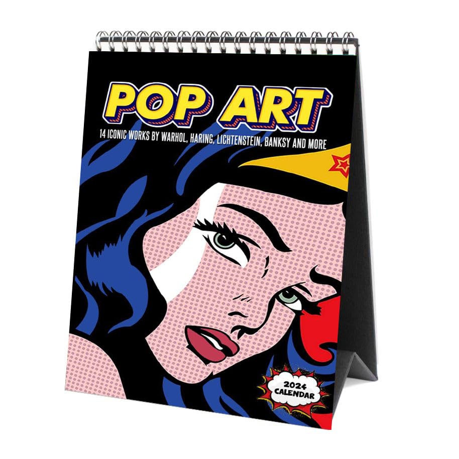 Image of Tallenge - Pop Art - 2023 desk Calendar - 6 x 9 Inches (Paper, Desk Calendar)