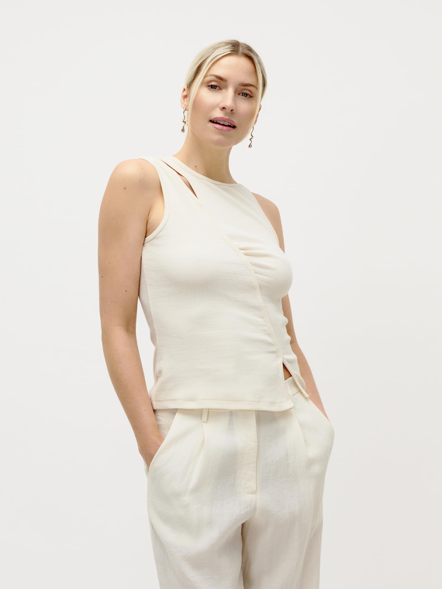 Leger by Lena Gercke Ayana Top Maglietta Donna (Pacco da 1)