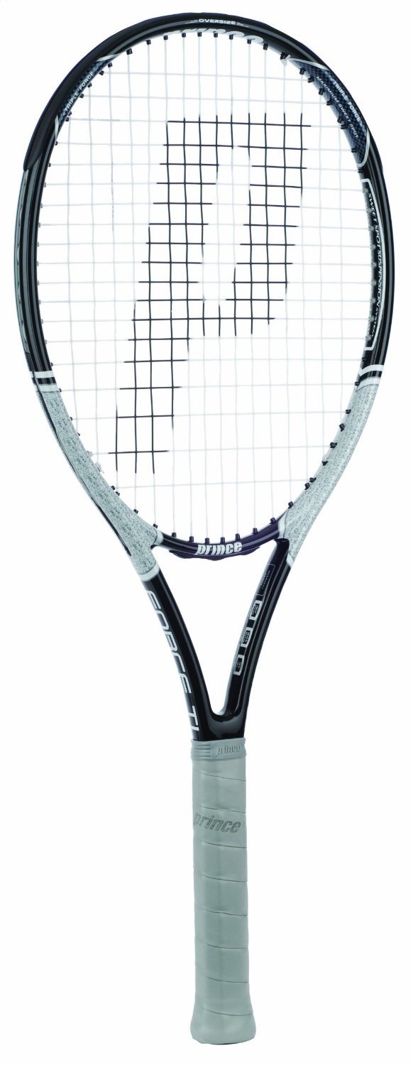 Raquette de tennis Prince Force 3 Advance gris blanc graphite