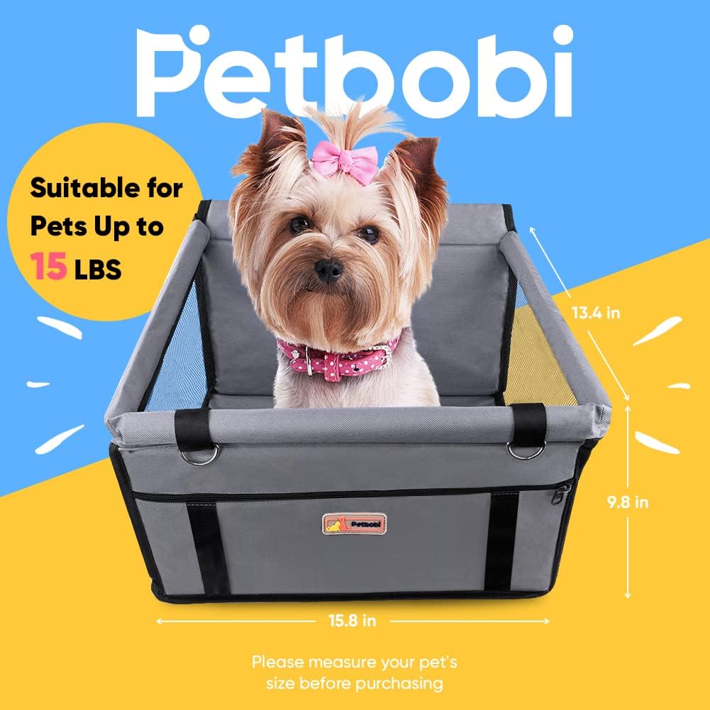 Safe and Cozy Travel: A Review of the Petbobi Small Dog Car Seat