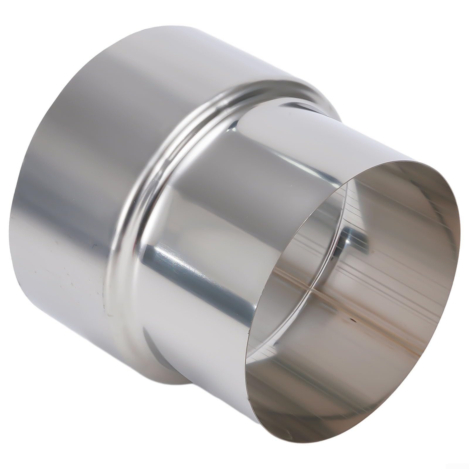 Riduttore per canna fumaria per stufe per camini in muratura, adattatore per rivestimento del condotto in acciaio inossidabile, da 120 mm a 100 mm, da 100 mm a 90 mm, da 80 mm a 60 mm (Ø90 mm/Ø80 mm)