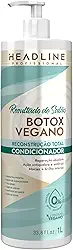 Condicionador Botox Vegano - Reconstrói, Fortalece e Realinha - HEADLINE Resultado de Salão - 1L