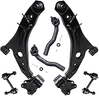Vista 34 de Detroit Axle - Kit de suspensión delantera RWD para Chrysler 300 Dodge Challenger Charger Magnum, brazos de control superior con barras