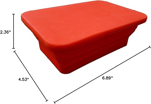 Miniatura 8 de Lonchera plegable de silicona apta para horno y microondas, molde para pasteles, recipiente de alimentos con tapa de silicona, hornea, cocina,