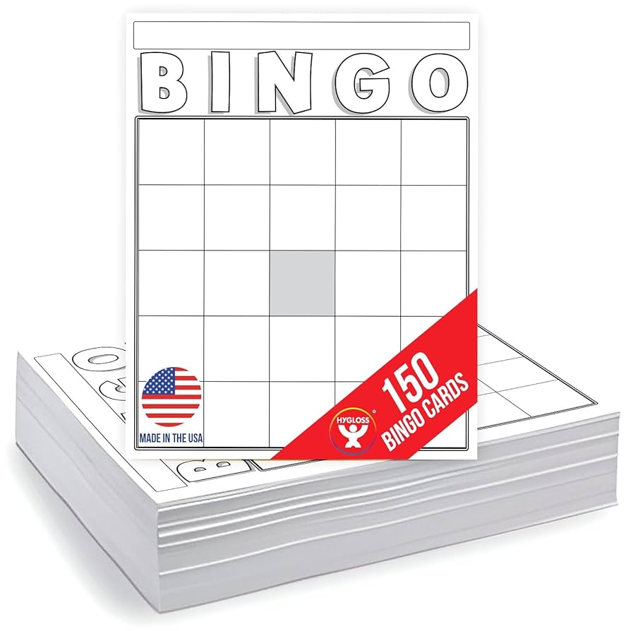 amazon-com-hygloss-products-blank-bingo-cards-to-write-on-150-pack-white-large-size-bingo-sheets-disposable-activities-for-classroom-parties-contests-weddings-events-more-toys-games for Printable Free Blank Bingo Cards Amazon.com: Hygloss Products Blank Bingo Cards to Write On - 150-Pack White - Large Size Bingo Sheets Disposable - Activities for Classroom, Parties, Contests, Weddings, Events & More : Toys & Games for Printable Free Blank Bingo Cards