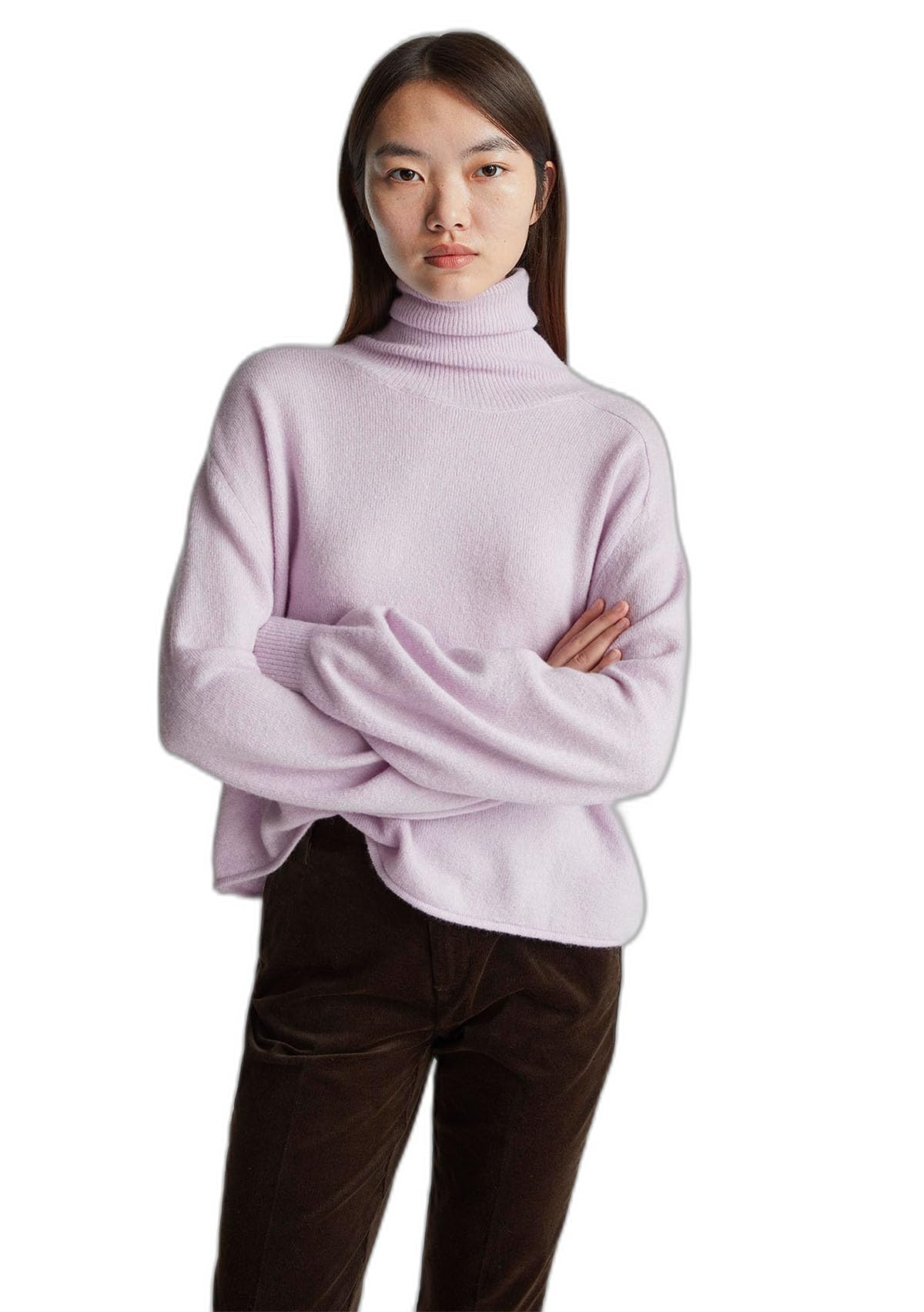 United Colors of Benetton Maglia Ciclista M/L 11czd204f Maglione Donna