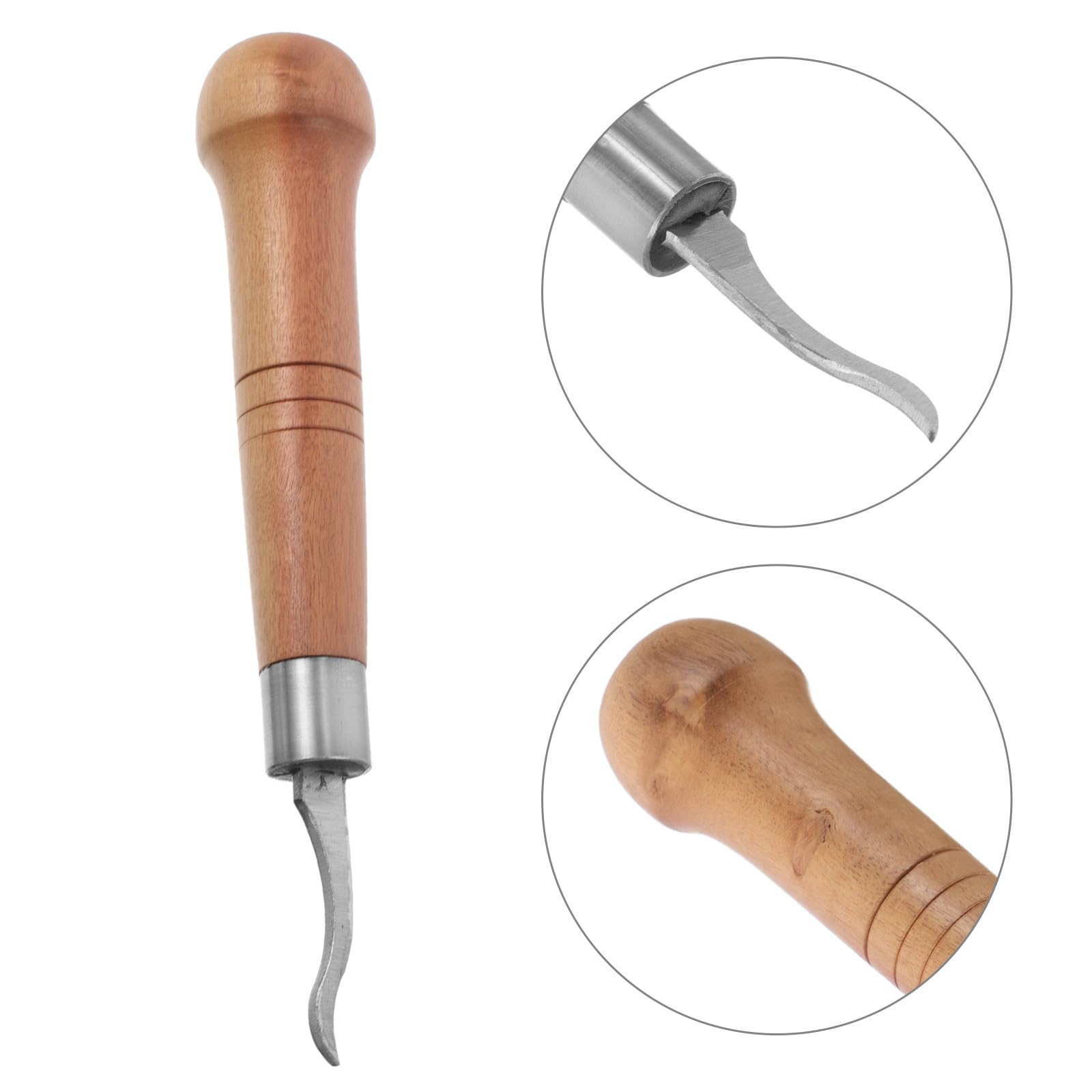 MAGICLULU Coltello per Intarsi di Violino, Utensile di Precisione in Legno e Metallo per Pulizia Scanalature e Dettagli, per Riparazione Violino