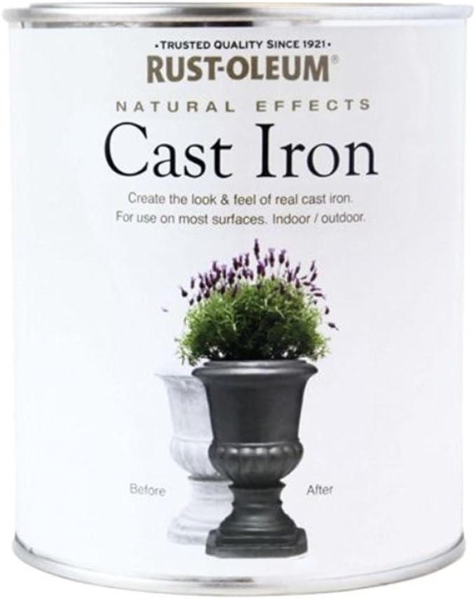 rust oleum cast iron spray paint