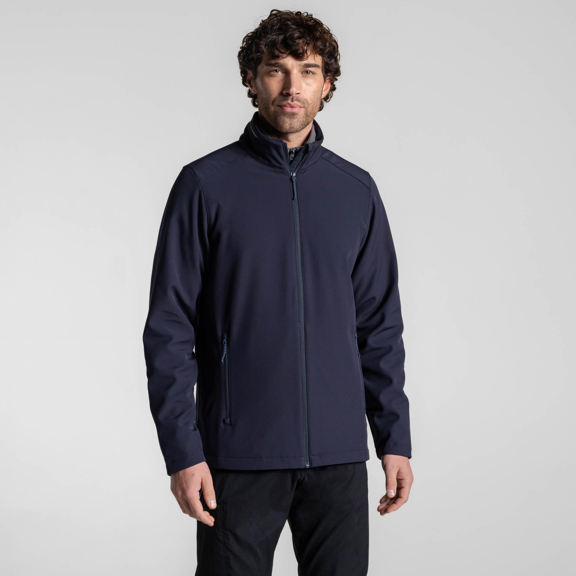Craghoppers Expert Mens Base Camp II Softshell Jacket Water Repellent Work Coat