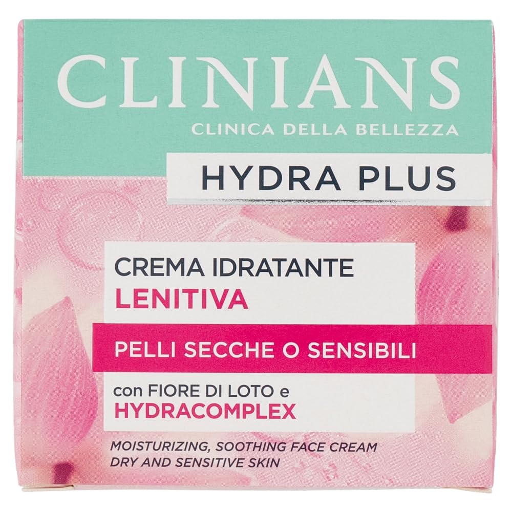 CLINIANS | Hydra Plus Crema Viso Idratante Lenitiva 50 ml