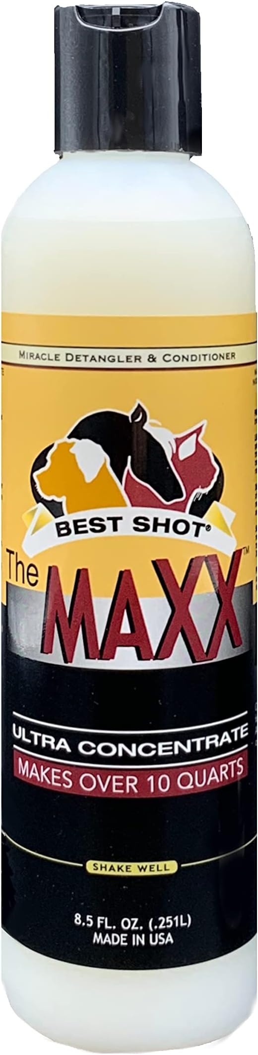 Best ShotPet The MAXX Ultra Concentrate Miracle Detangler, 8.5 oz (UMXX-1)