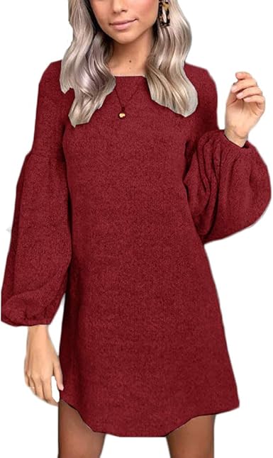 robe pull manche ballon