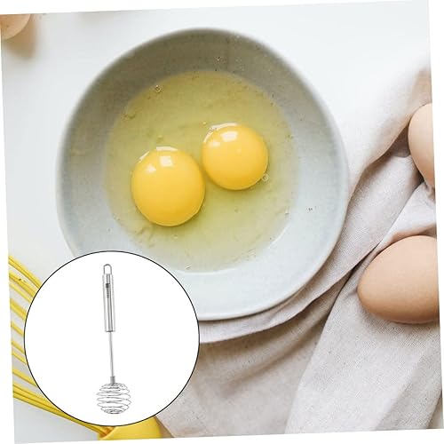 Miniatura 4 de Batidor de metal para remover huevos, batidor de salsa, batidoras de mano, mezclador de masa, herramienta de mano de acero inoxidable, batidor de