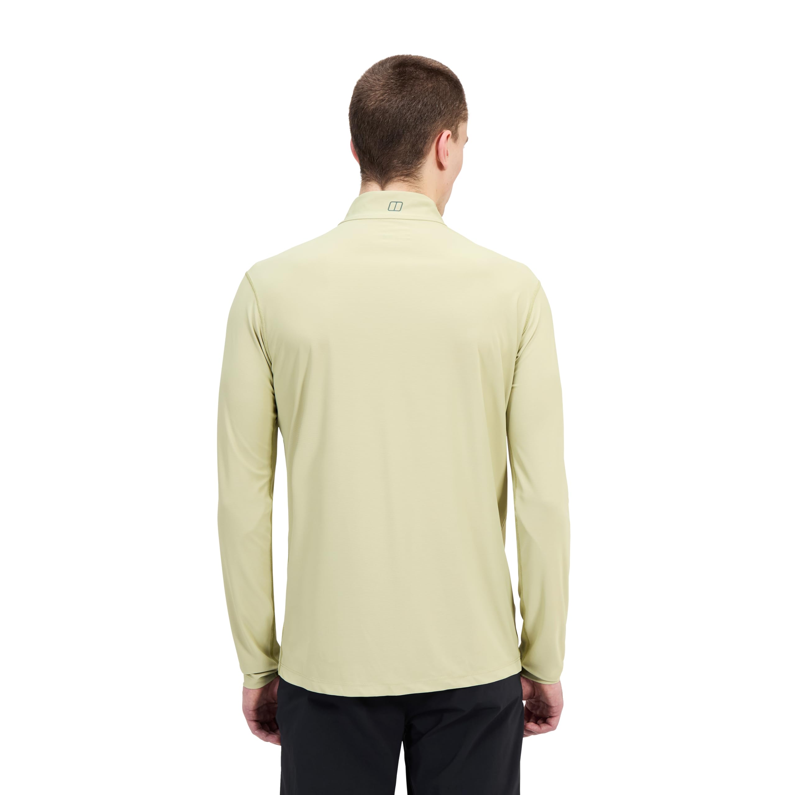 Berghaus Herren 24/7 Langärmeliges Baselayer-Funktions-T-Shirt mit halbem Reißverschluss T-Shirt